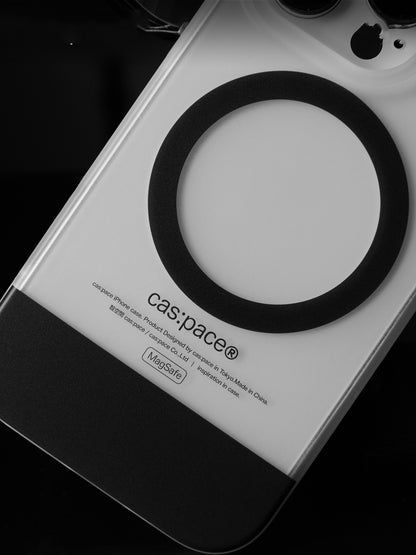 Black Magnetic Ring Charging Magsafe Suitable Phone Case