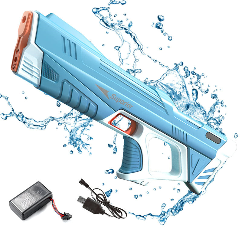 Summer Full Automatic Electric Water Gun Toy Induction Water Absorbing High-Tech Burst Water Gun Beach Outdoor Water Fight Toys - My Store