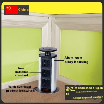 Usb Socket European Standard Office Hidden Desktop Socket - My Store