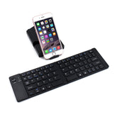 Folding Metal Bluetooth Foldable Keyboard Mini Bluetooth Wireless - My Store