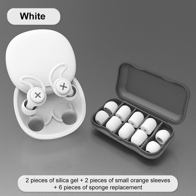 Silent Learning Special Silicone Sleeve Noise-cancelling Earplugs - My Store