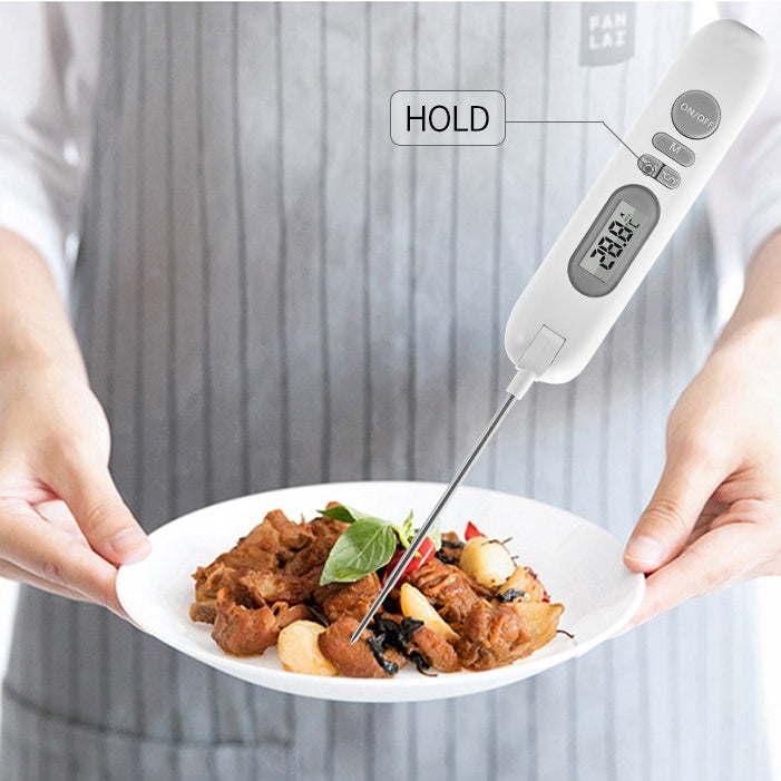 Electronic Food Thermometer Food Outdoor Barbecue Kitchen Gadgets - My Store