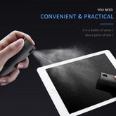 2 In 1 Phone Computer Screen Cleaner Kit For Screen Dust Removal Microfiber Cloth Set - My Store