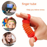 Finger Popper Fidget Toys Finger Exercise Decompression Stretch Tube Toy Occupational Therapy Toys - My Store