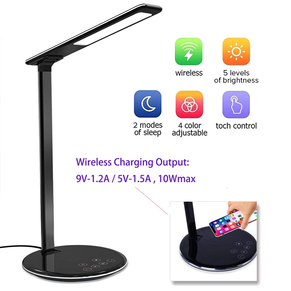 LED desk lamp with wireless charging function - My Store