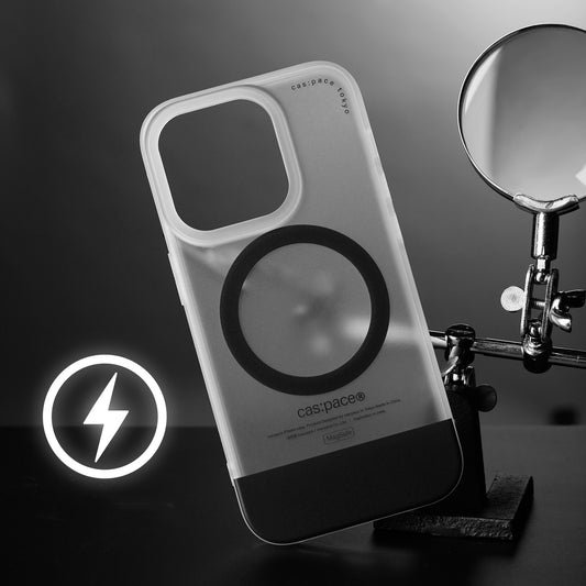 Black Magnetic Ring Charging Magsafe Suitable Phone Case