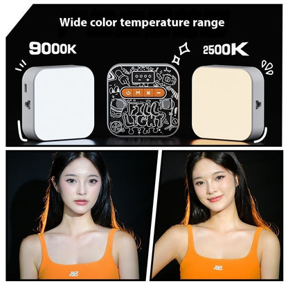 Tofu Light Rgb Pocket Fill Light Live Broadcast Chin Mobile Phone