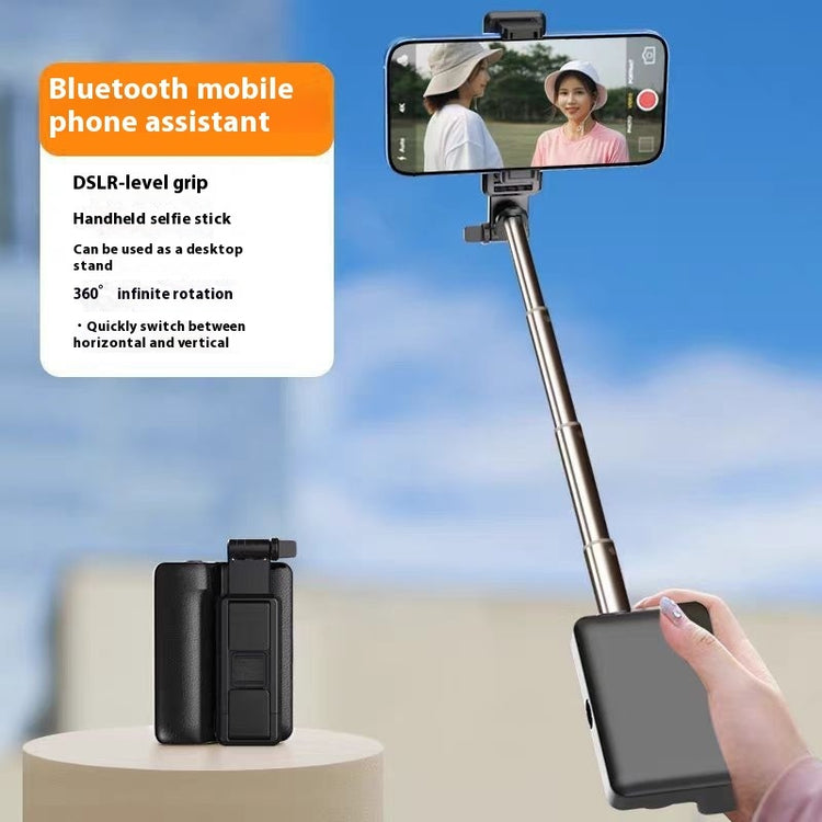 Multifunctional Fill Light Telescopic Stable Selfie Stick - My Store