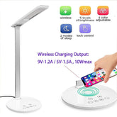 LED desk lamp with wireless charging function - My Store