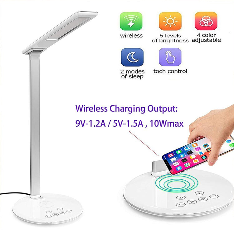 LED desk lamp with wireless charging function - My Store
