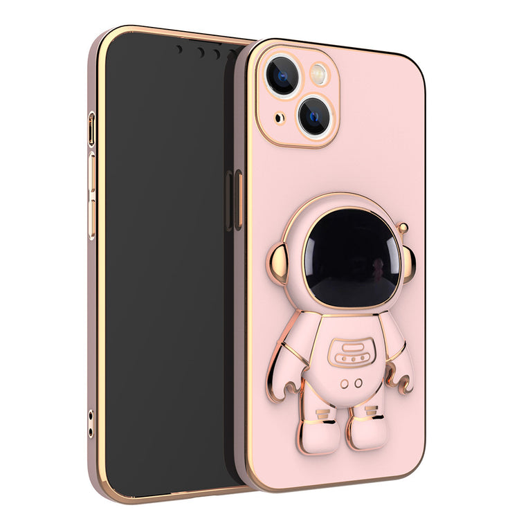3D Astronaut Phone Case Anti-Drop Electroplating Bracket - My Store