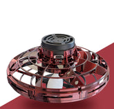 Mini Fingertip Gyro Interactive Decompression Toy Drone LED UFO Type Flying Helicopter Spinner Toy Kids - My Store