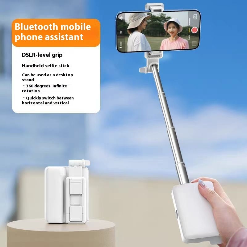 Multifunctional Fill Light Telescopic Stable Selfie Stick - My Store