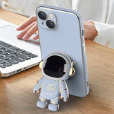 3D Astronaut Phone Case Anti-Drop Electroplating Bracket - My Store