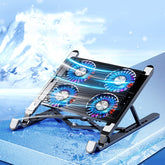 Laptop Stand Folding Laptop Cooling Fan Radiator - My Store