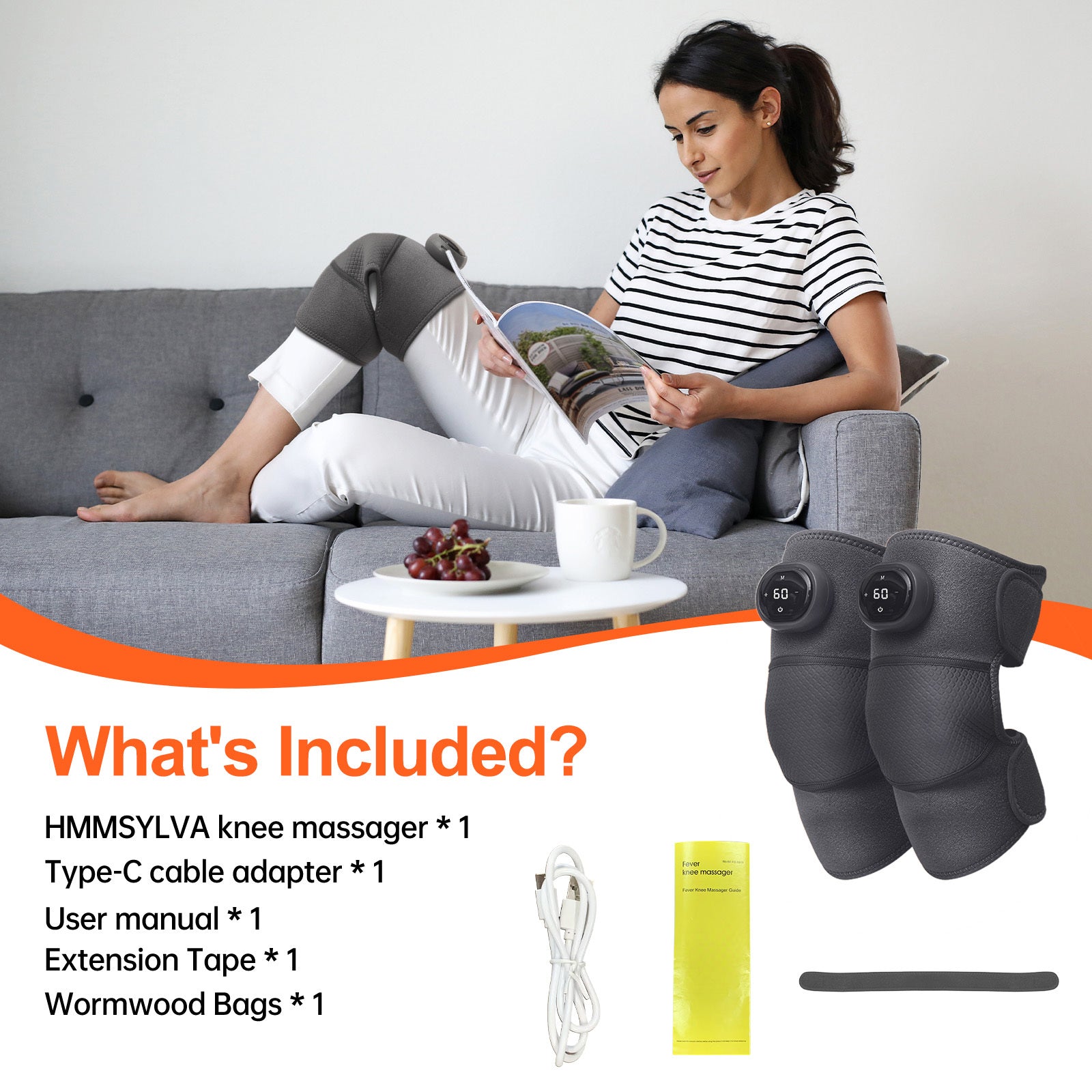 Trending Rechargeable Knee Comfort Pad Smart Relief Portable Care - My Store