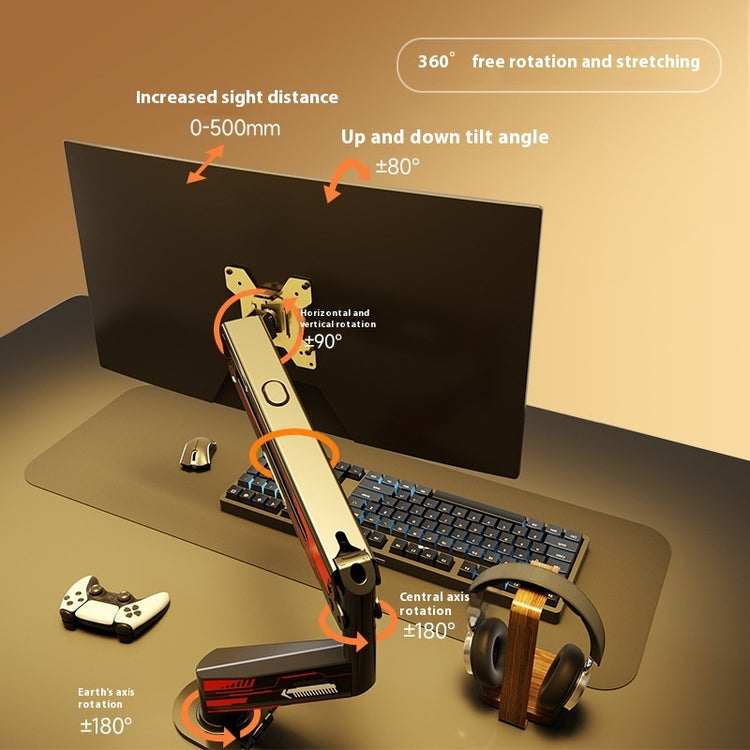 Monitor Bracket Computer Mechanical Arm Portable - My Store
