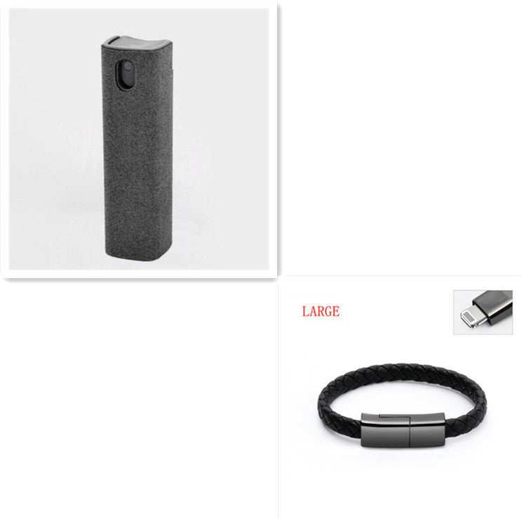 2 In 1 Phone Computer Screen Cleaner Kit For Screen Dust Removal Microfiber Cloth Set - My Store