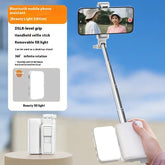 Multifunctional Fill Light Telescopic Stable Selfie Stick - My Store