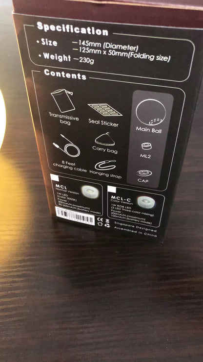 Coconut lamp foldable coconut lamp - My Store