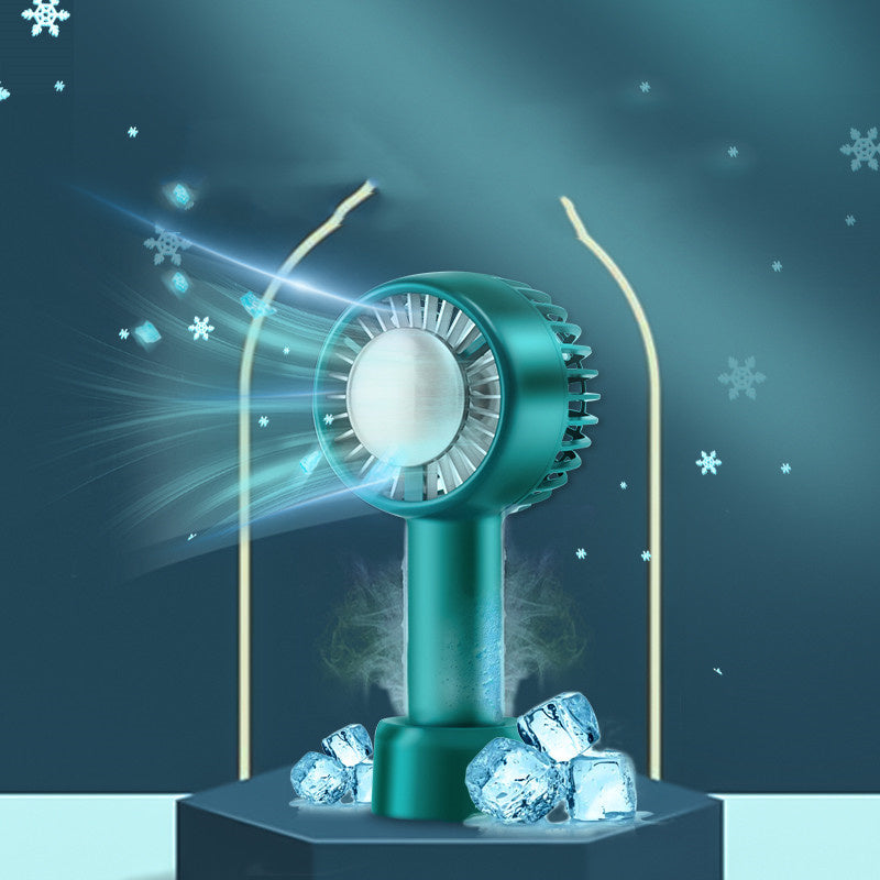 Home Desktop Silent Handheld Semiconductor Fan - My Store