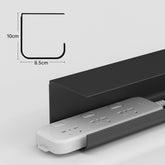 Computer Desk Bottom Cable Management Rack Storage Slot - My Store