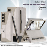 ZFold6 Folding Phone Case Flip Leather Case Phone Case - My Store