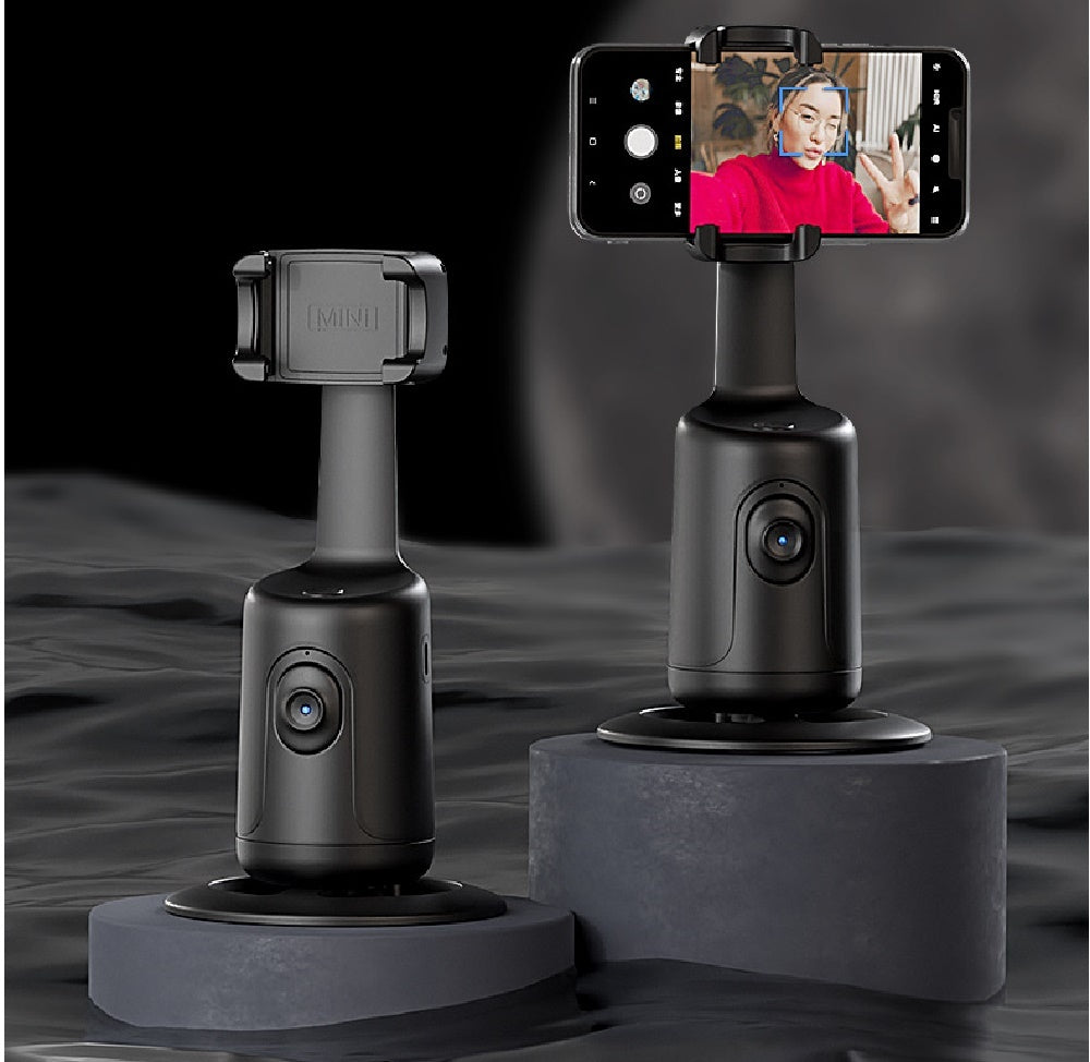 360 Auto Face Tracking Gimbal AI Smart Gimbal Face Tracking Auto Phone Holder For Smartphone Video Vlog Live Stabilizer Tripod - My Store