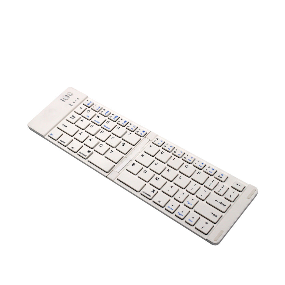 Folding Metal Bluetooth Foldable Keyboard Mini Bluetooth Wireless - My Store