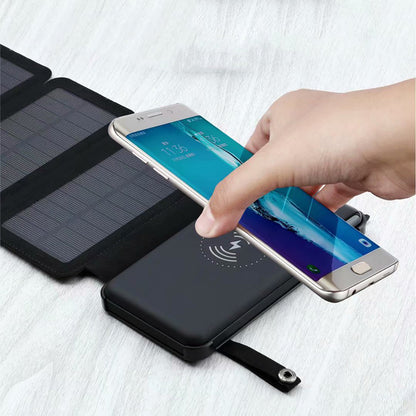 Detachable Solar Power Bank Wireless Charging - My Store