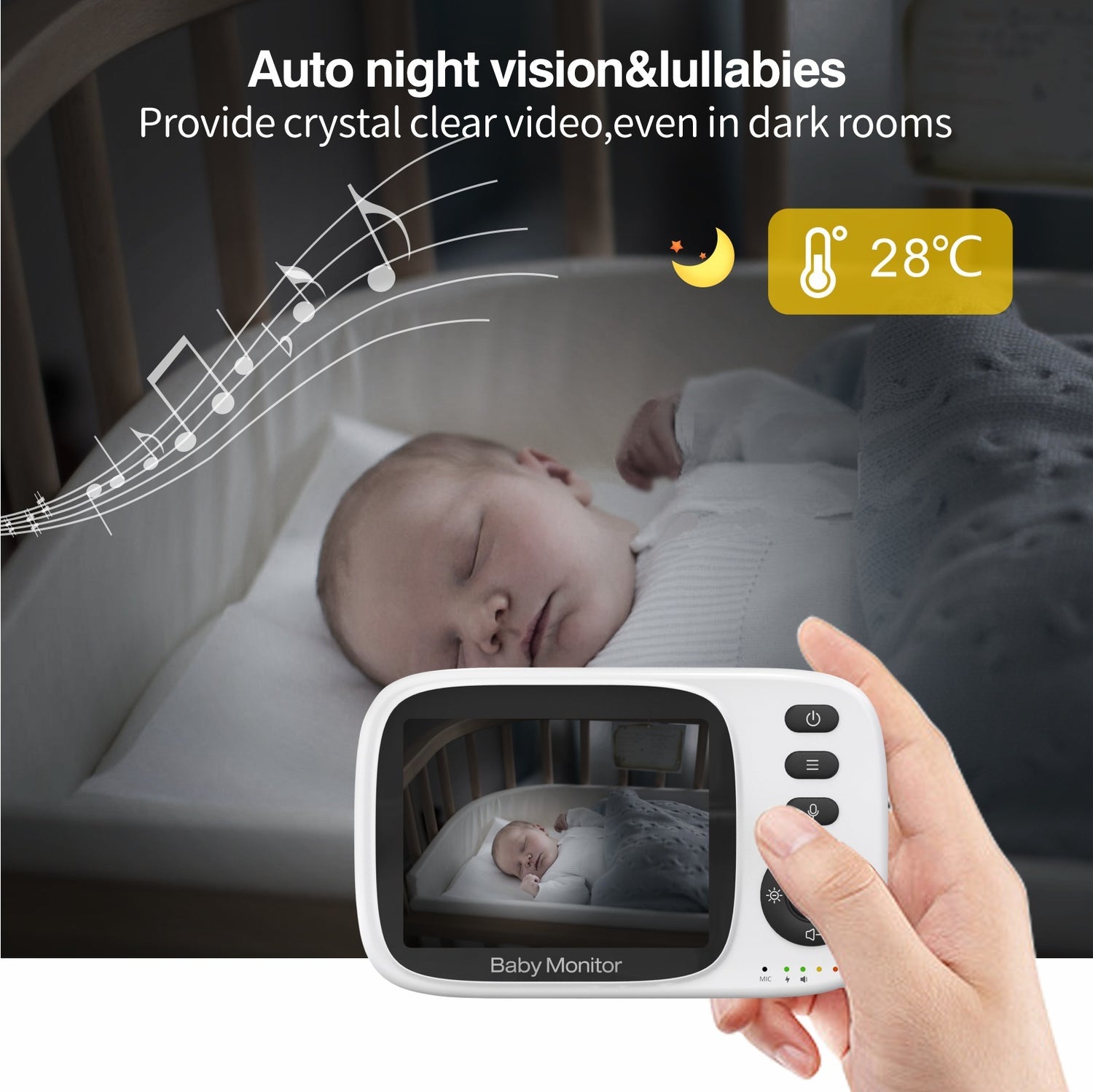 Baby Monitor Children Monitor Voice Intercom - My Store