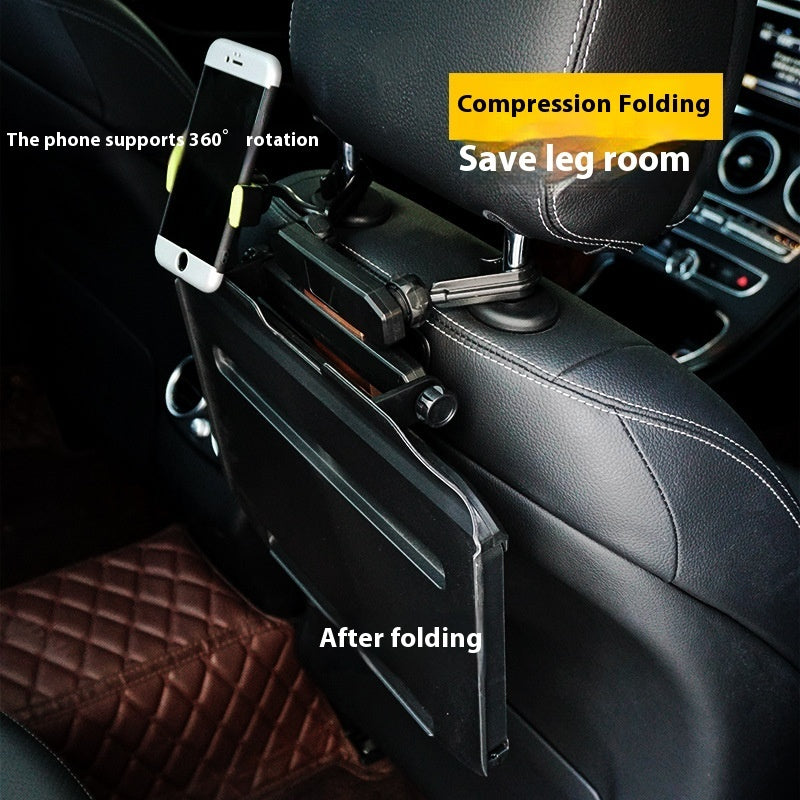 Car Dining Table Rear Seat Folding Rice Table Laptop Stand - My Store