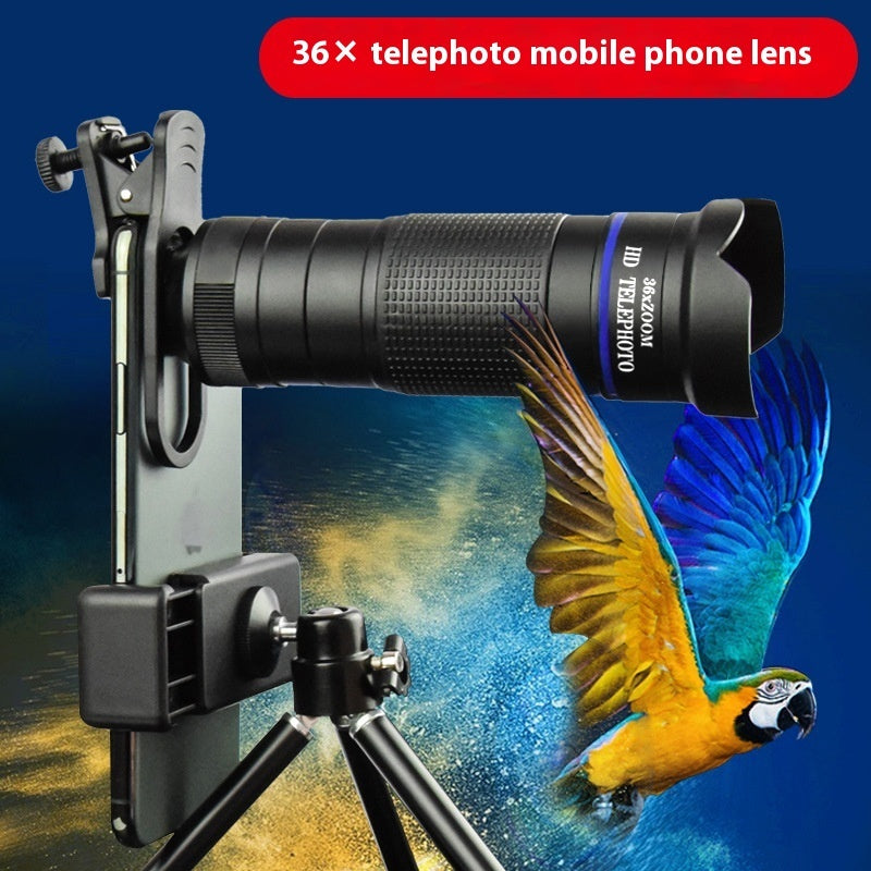 Mobile Phone External Camera 36x Telephoto Lens Set - My Store