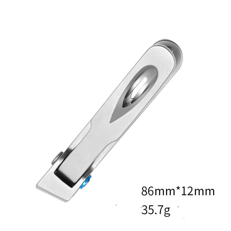 Portable Stainless Steel Nail Clipper for toenails and fingernails