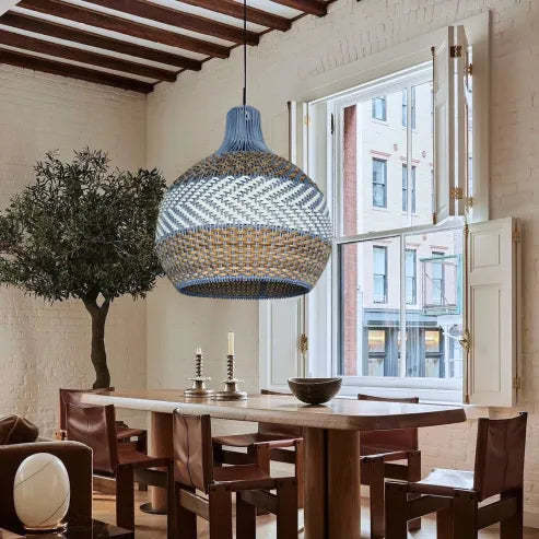 Hotel Restaurant Bamboo Lamp Corridor Lamp Handmade Lamp - My Store