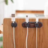 Cable Organizer Magnetic Cable Clip For Charging Cable Winder USB Cable Holder Simple Desktop Management For Office Work - My Store