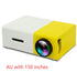 Portable Projector 3D Hd Led Home Theater Cinema HDMI-compatible Usb Audio Projector Yg300 Mini Projector - My Store
