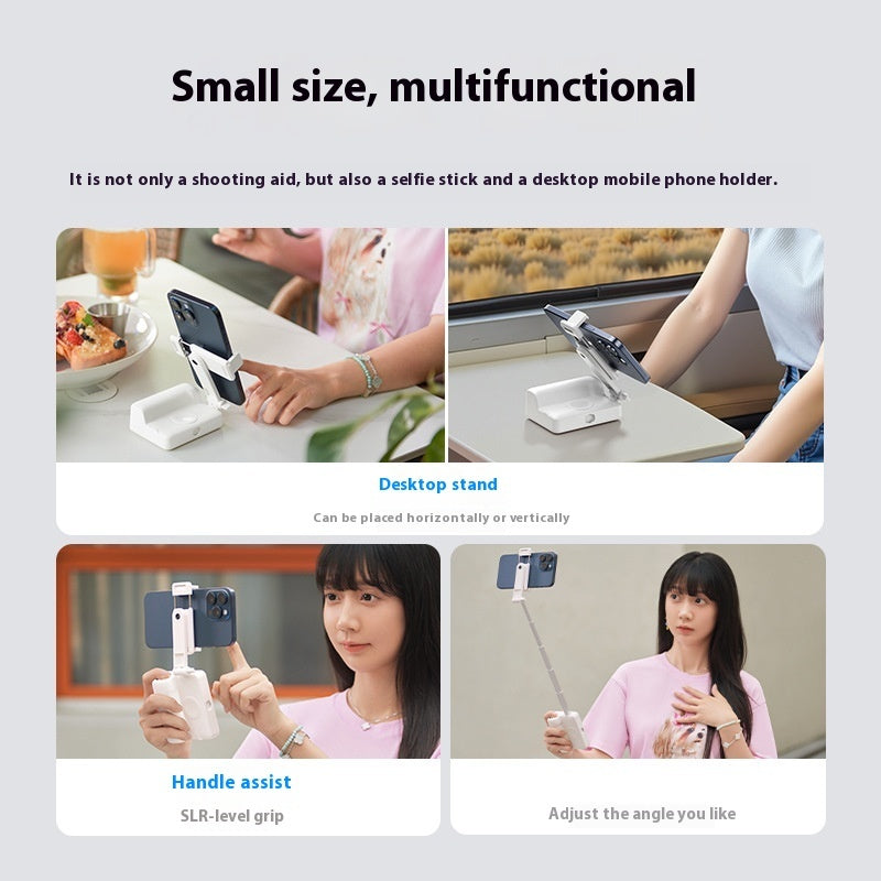 Multifunctional Fill Light Telescopic Stable Selfie Stick - My Store