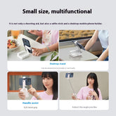 Multifunctional Fill Light Telescopic Stable Selfie Stick - My Store
