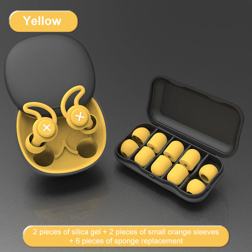 Silent Learning Special Silicone Sleeve Noise-cancelling Earplugs - My Store