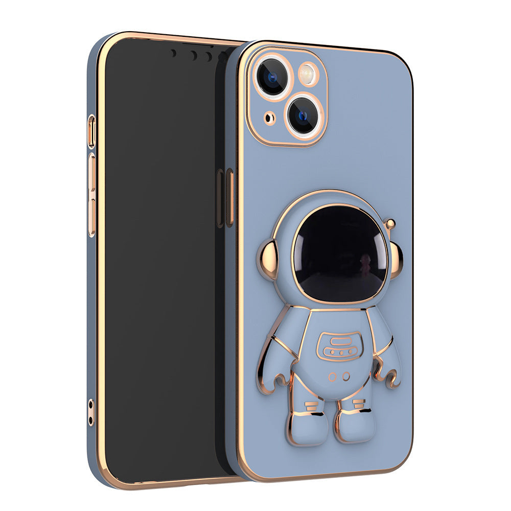 3D Astronaut Phone Case Anti-Drop Electroplating Bracket - My Store