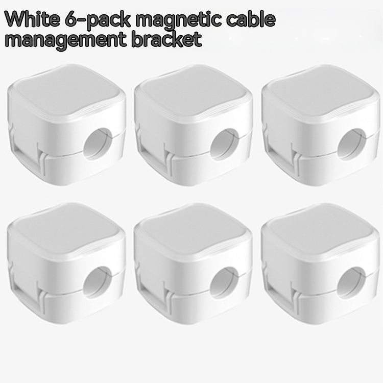 Magnetic Cable Clip Under Desk Cable Management Adjustable Cord Holder Wire Organizer And Cable Management Wire Keeper - My Store