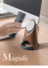 Creative Magsafe Magnetic Desktop Rack Wireless Charger - My Store