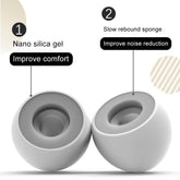 Silent Learning Special Silicone Sleeve Noise-cancelling Earplugs - My Store