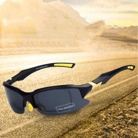 Men's Driving Polarized Viewing Drift Enhancement Sunglasses