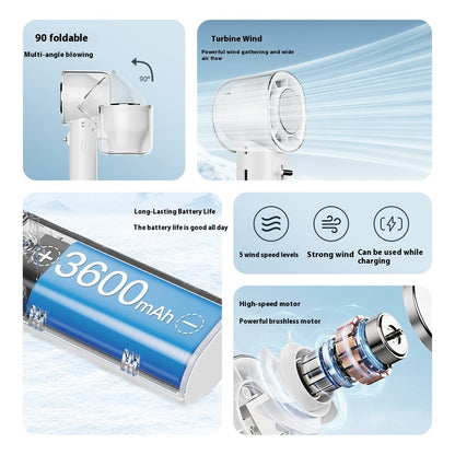 High-speed Fan Refrigeration Handheld Fan - My Store