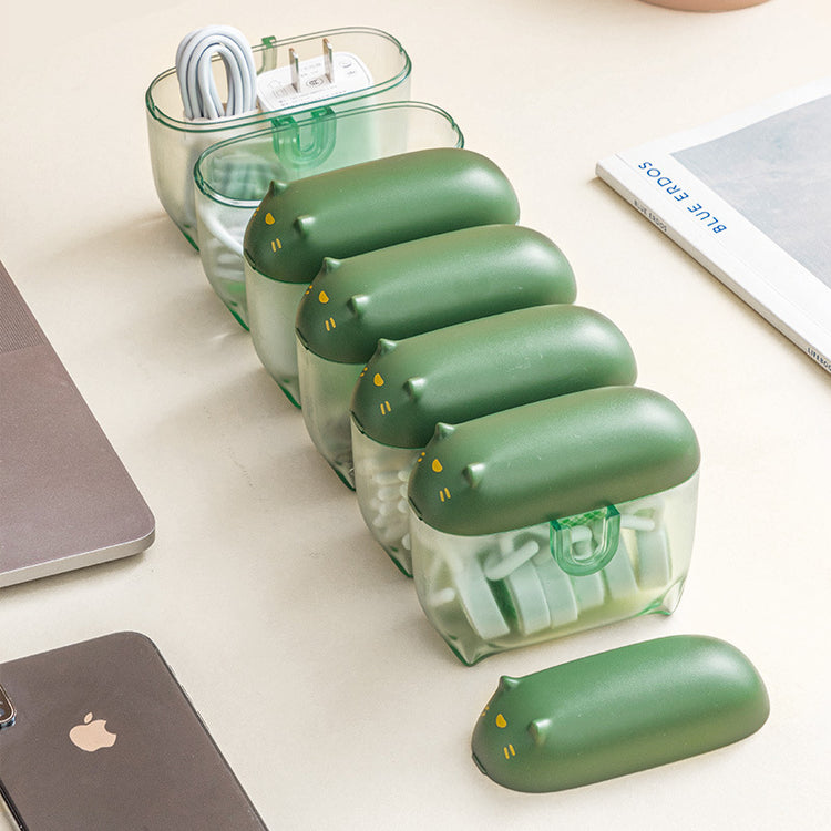 Data Cable Storage Box Power Charging Cable Arrangement - My Store