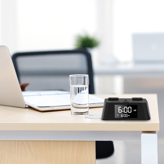 LED American Standard Socket USB Alarm Clock Socket