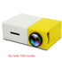Portable Projector 3D Hd Led Home Theater Cinema HDMI-compatible Usb Audio Projector Yg300 Mini Projector - My Store