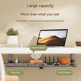 Punch-free Carbon Steel Under Desk Cable Management Rack - My Store